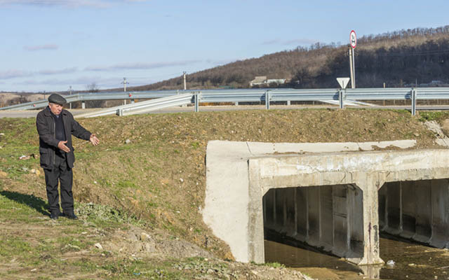 ЕС помог провести ремонт моста, связывающего село Хырбовэц и Протягайловка