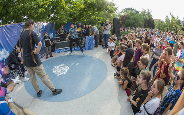 Уличные артисты из Кишинева, Тирасполя и Харькова поучаствовали в фестивале «Urban Generation»